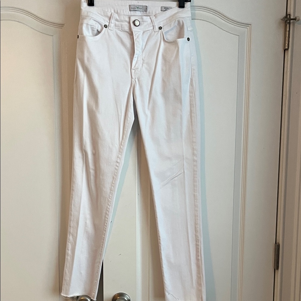 Beja floor Jennifer skinny Jean, Women's Straight Leg Jeans in White